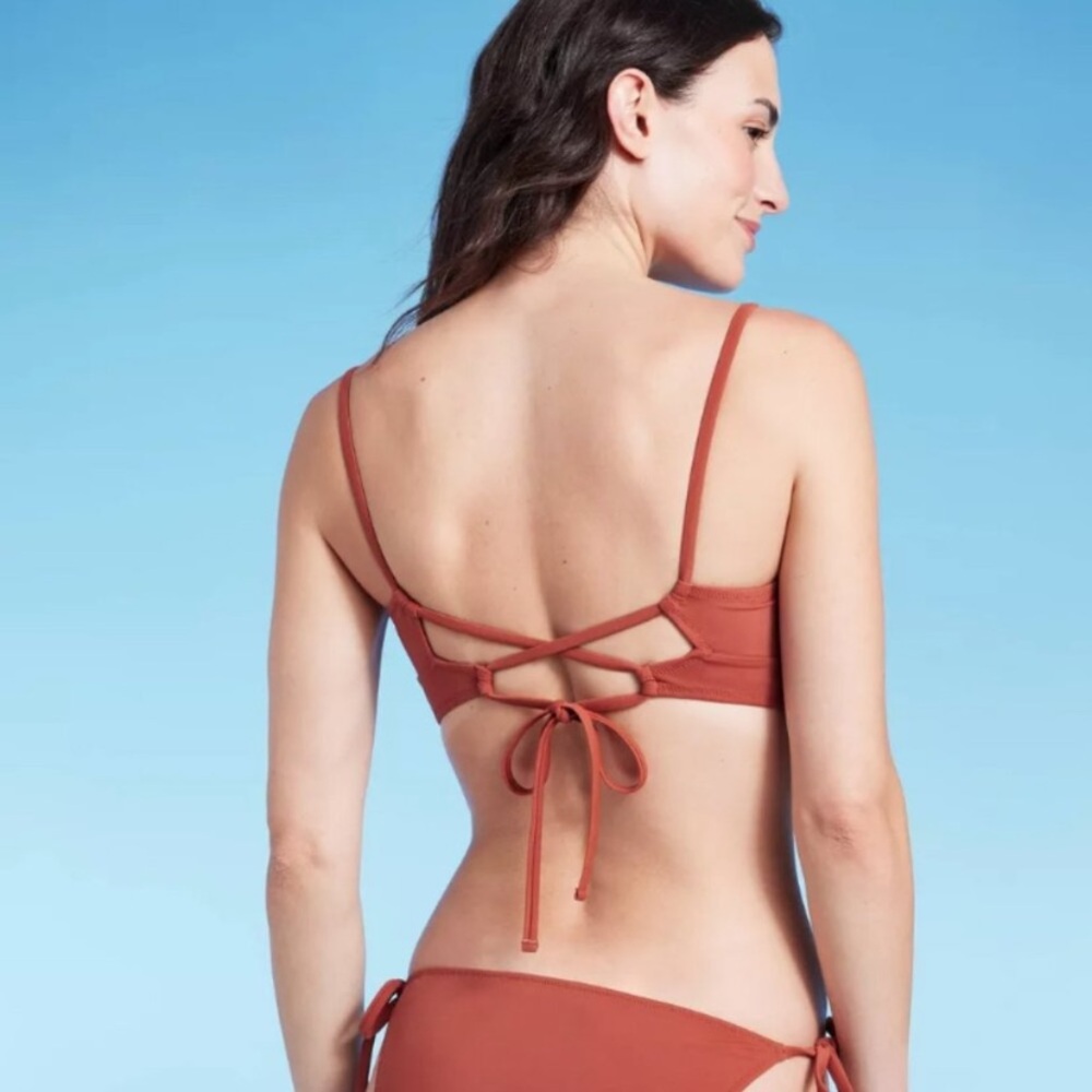 Shade & Shore Rust Bikini Set - Picture 3 of 6